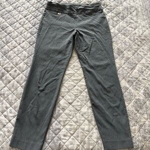 Alfani Charcoal Trousers slacks size 10 short tummy control